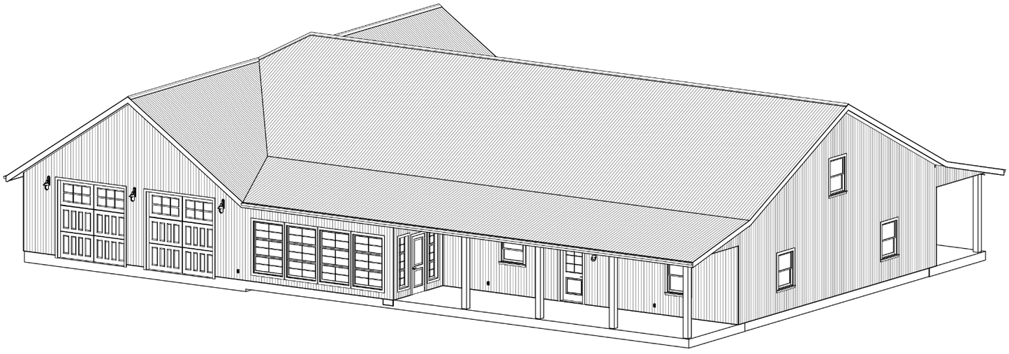 Condale Barndominium House Plan (PL-240032)