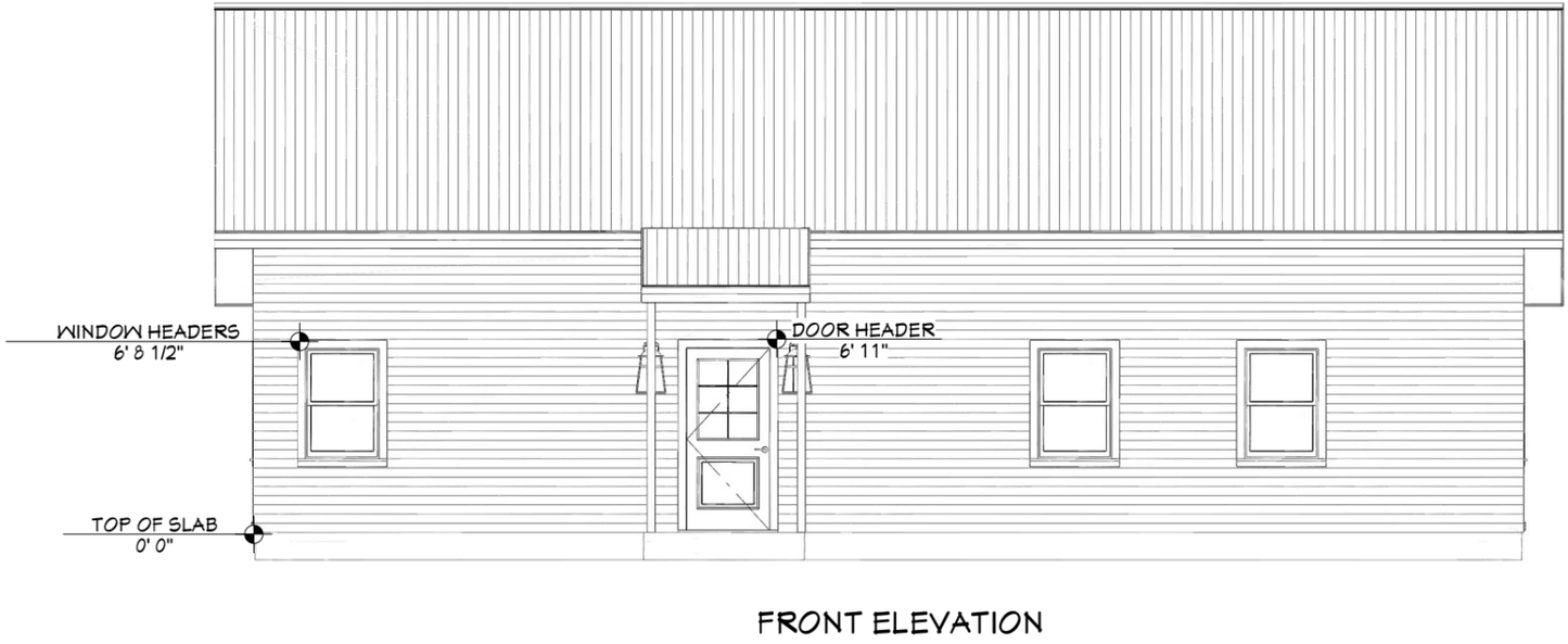Elwood Barndominium House Plan (PL-138032)
