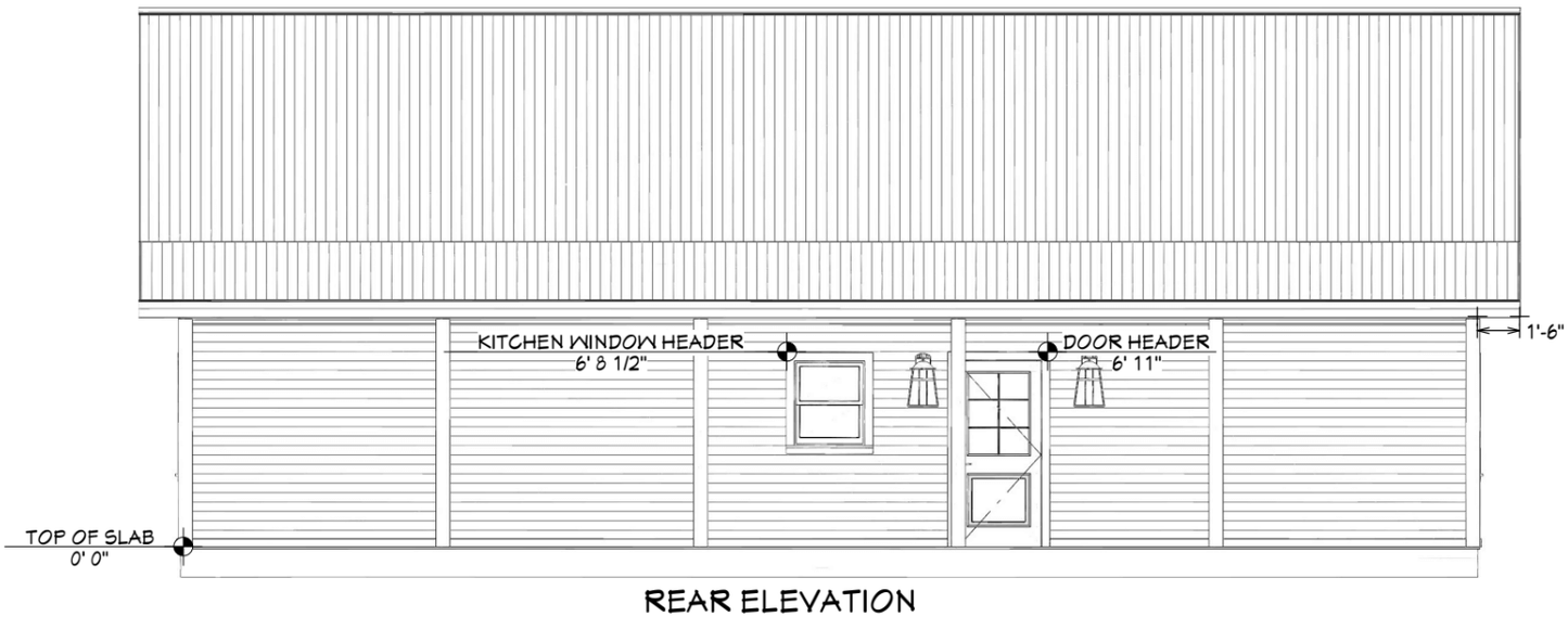 Elwood Barndominium House Plan (PL-138032)