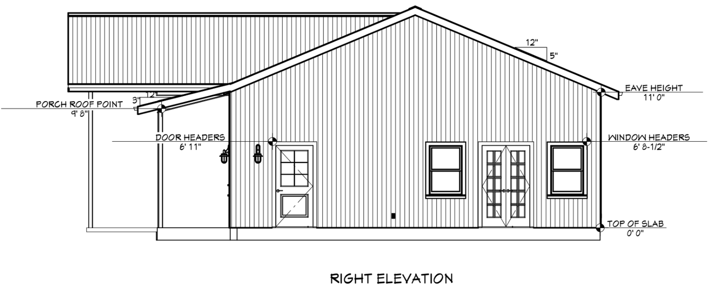 Kothewood Barndominium House Plan (PL-180022)