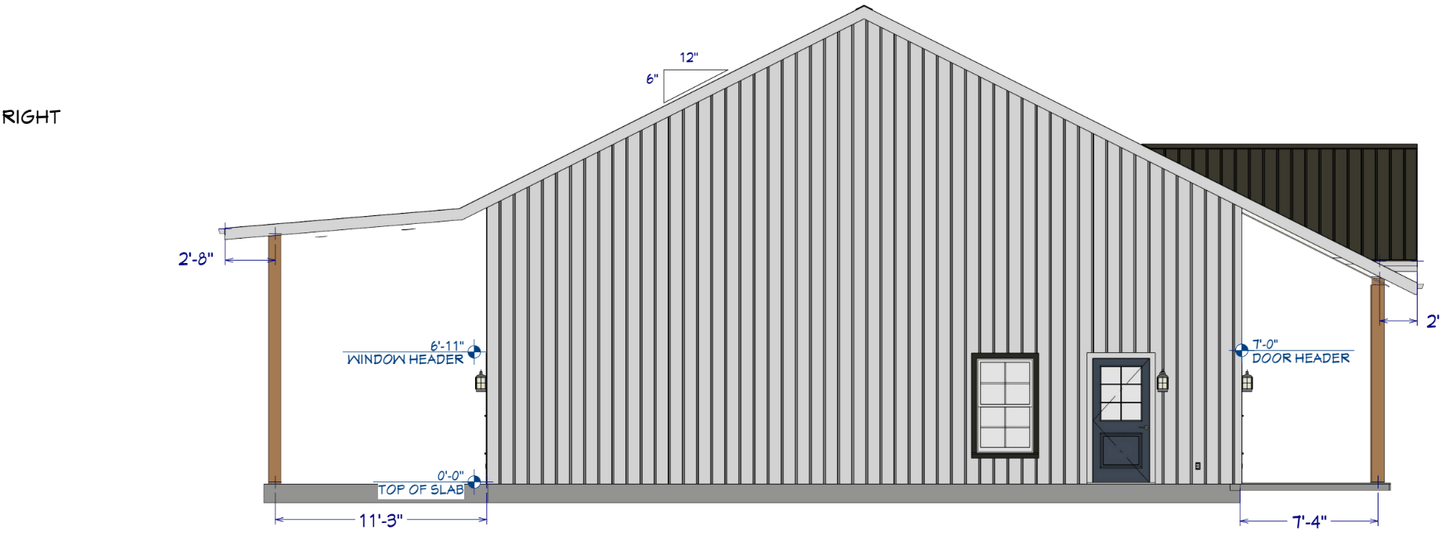 Neasewood Barndominium House Plan (PL-240052)