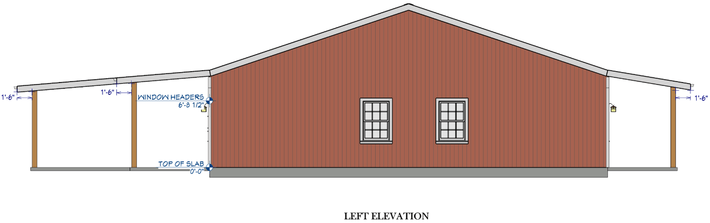 Nickelfield Barndominium House Plan (PL-100824)