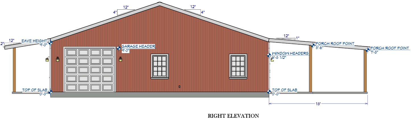 Nickelfield Barndominium House Plan (PL-100824)