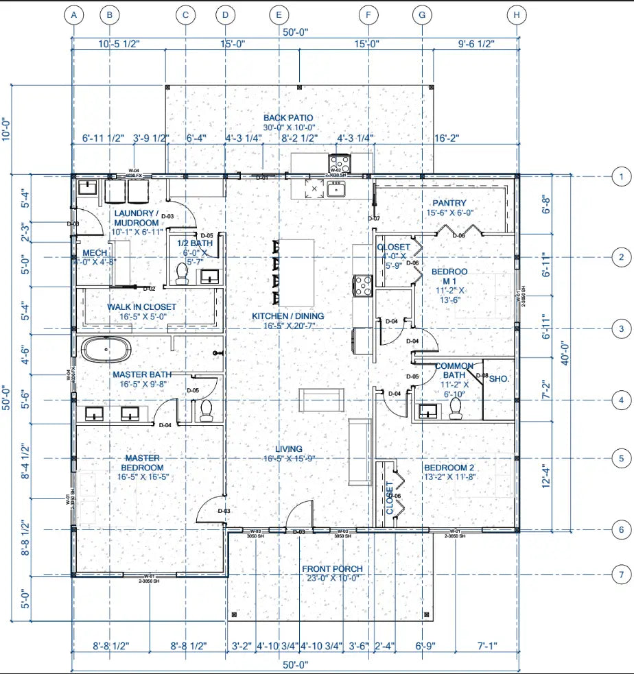 The Wickford Plan (VC3043-A)