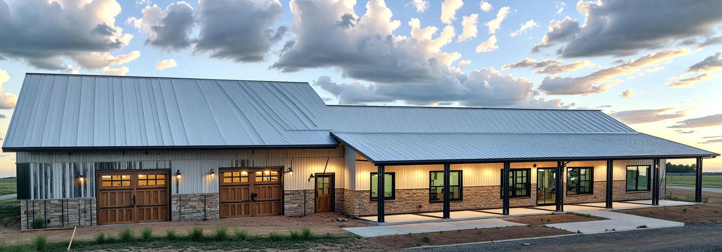 Graceland Barndominium House Plan (PL-252032)