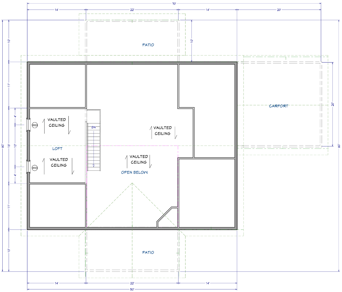 Bilbridge Barndominium House Plan (PL-200042)