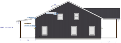 Bilbridge Barndominium House Plan (PL-200042)