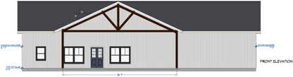 Emberwood Barndominium House Plan (PL-175932)