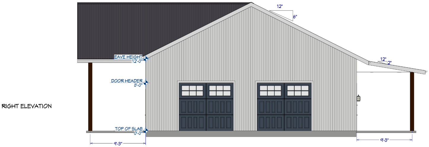 Emberwood Barndominium House Plan (PL-175932)