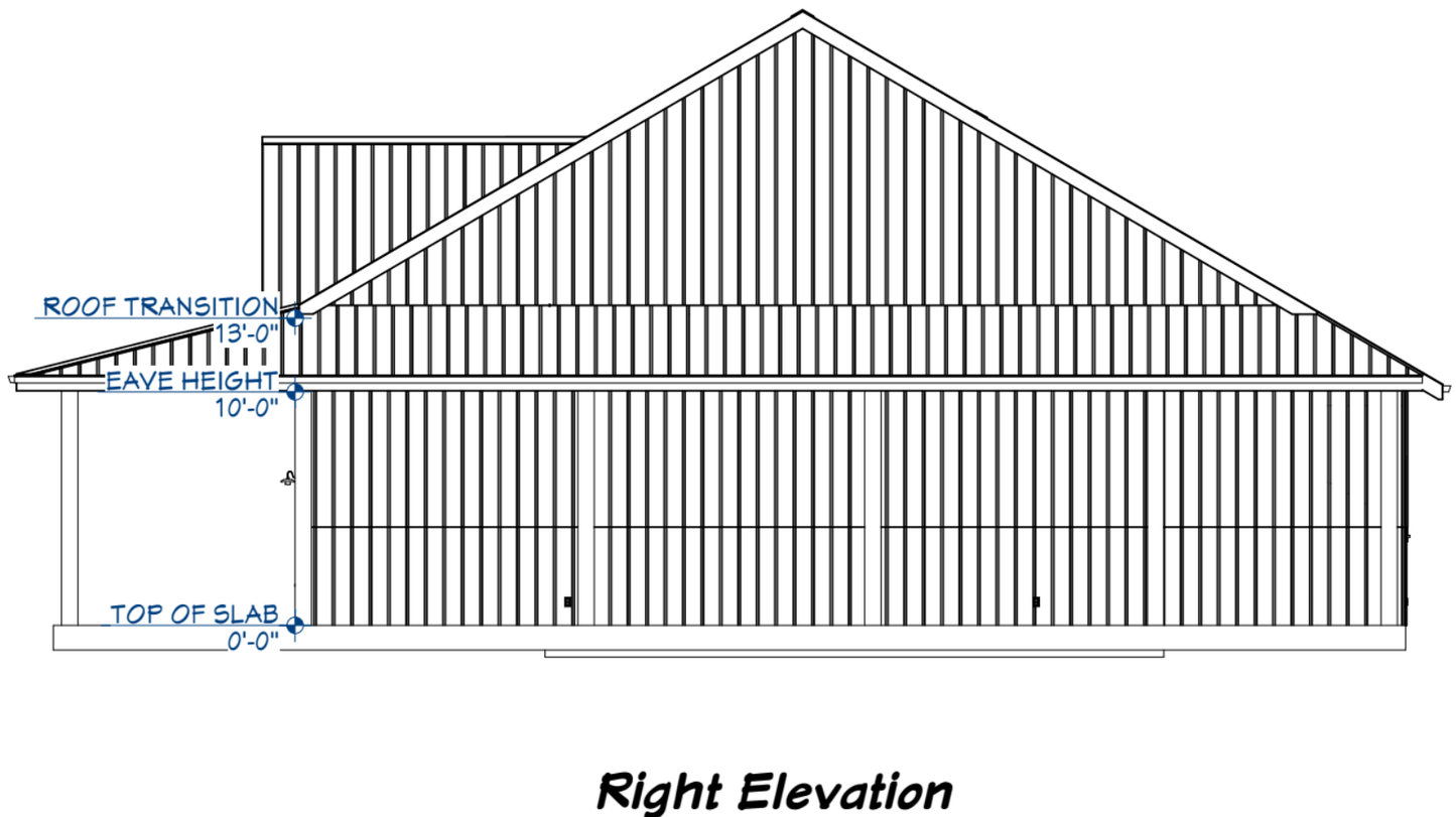 Gunthorpe Barndominium House Plan (PL-00524)