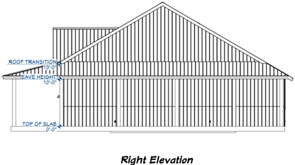 Gunthorpe Barndominium House Plan (PL-00524)