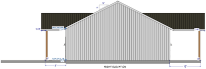 Harkenwood Barndominium House Plan (PL-200032)