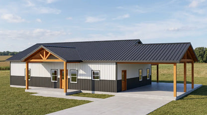 Hayfield Barndominium House Plan (PL-00324)