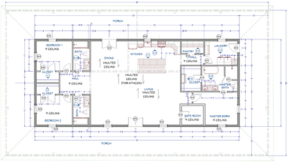 Henewood Barndominium House Plan (PL-245033)