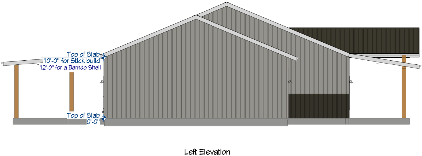 Leawood Barndominium House Plan (PL-240043)