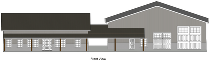 Nicholstone Barndominium House Plan (PL-101124)