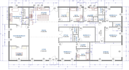 Nickelfield Barndominium House Plan (PL-100824)