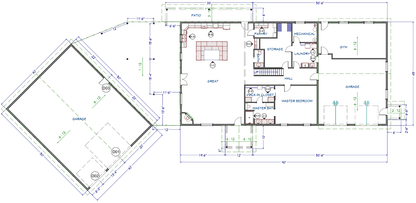 Rowley Ridge Barndominium House Plan (PL-240033)