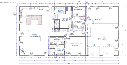 Rowley Ridge Barndominium House Plan (PL-240033)