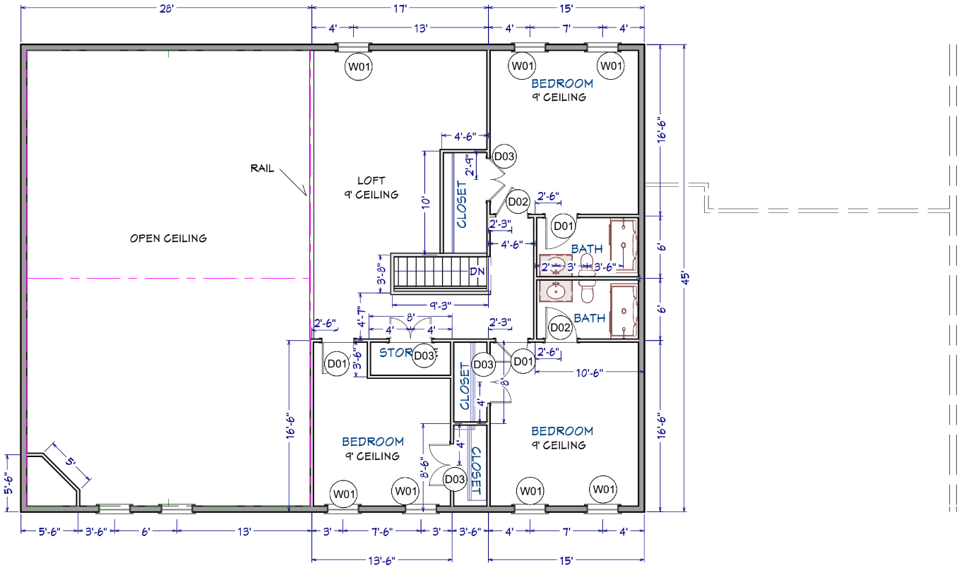 Rowley Ridge Barndominium House Plan (PL-240033)