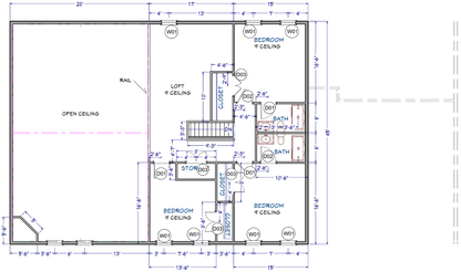 Rowley Ridge Barndominium House Plan (PL-240033)