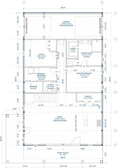 The Westcaster Plan (VC3045-A)