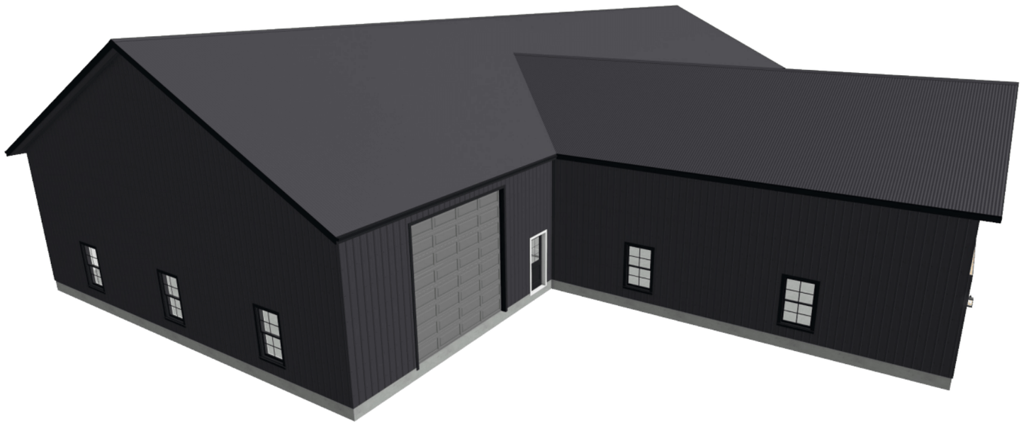 Wickham Barndominium House Plan (PL-250032)