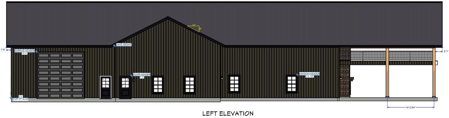 Wickham Barndominium House Plan (PL-250032)