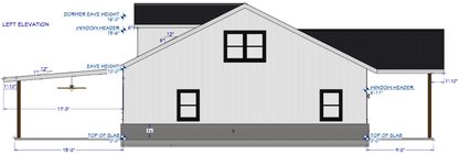 Wisewood Barndominium House Plan (PL-180032)