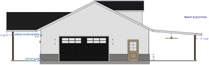 Wisewood Barndominium House Plan (PL-180032)